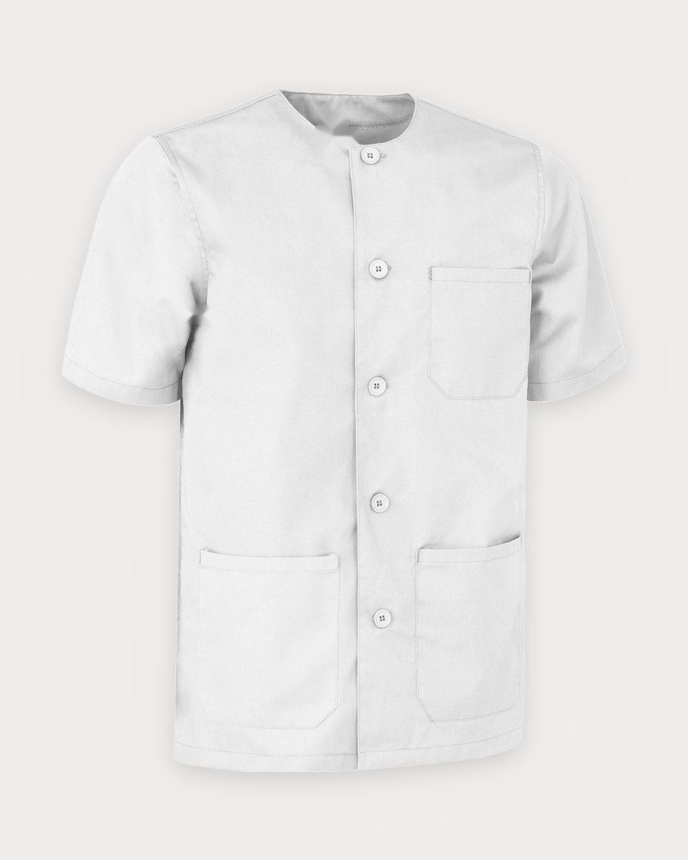Blouse boutonnée Clara, coloris blanc