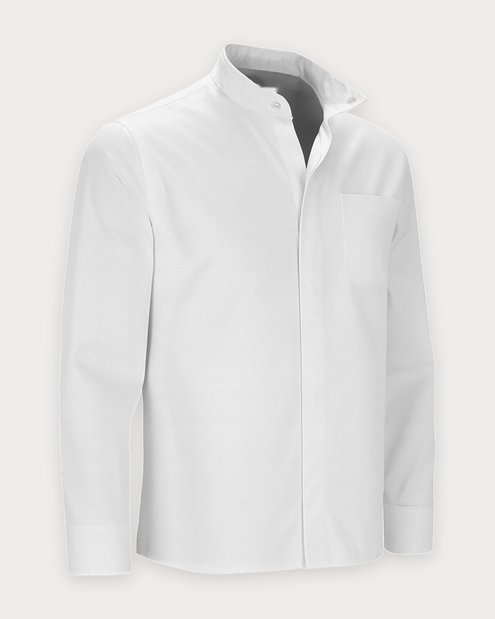 Veste de chef manches longues Marais, coloris blanc