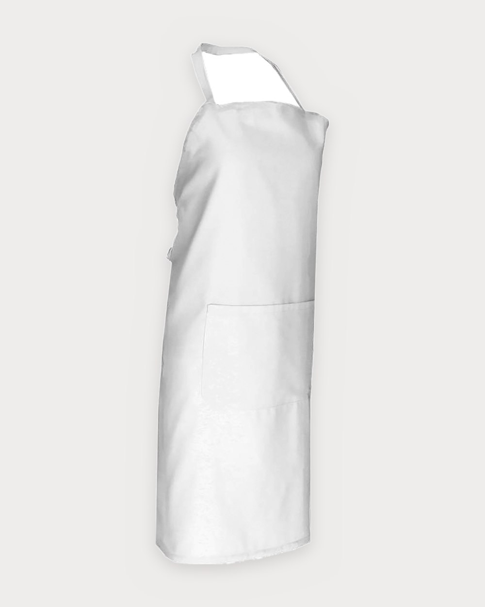 Tablier à bavette Nation, coloris blanc