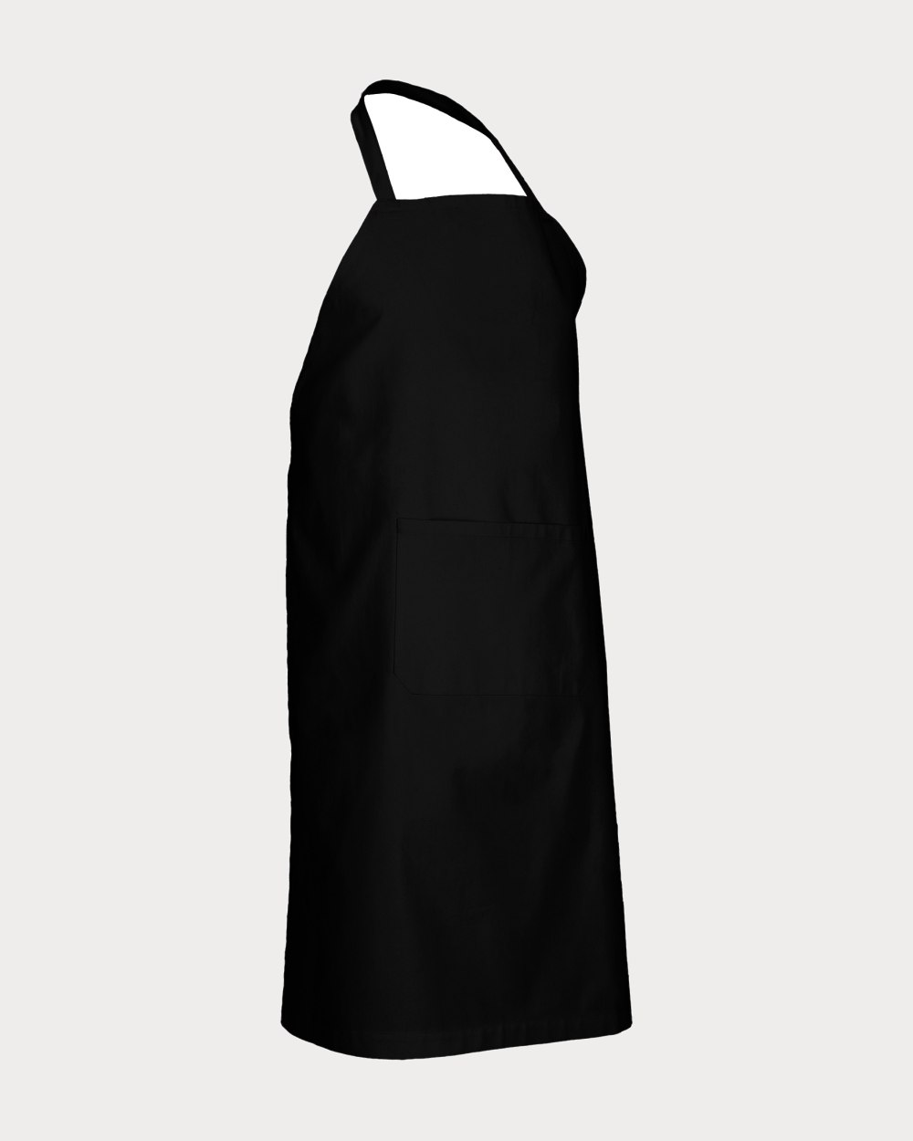 Tablier à bavette Charonne, coloris noir
