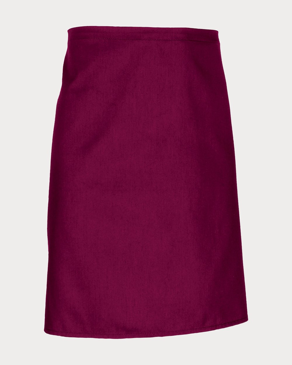 Tablier de taille Madeleine, coloris bordeaux acajou