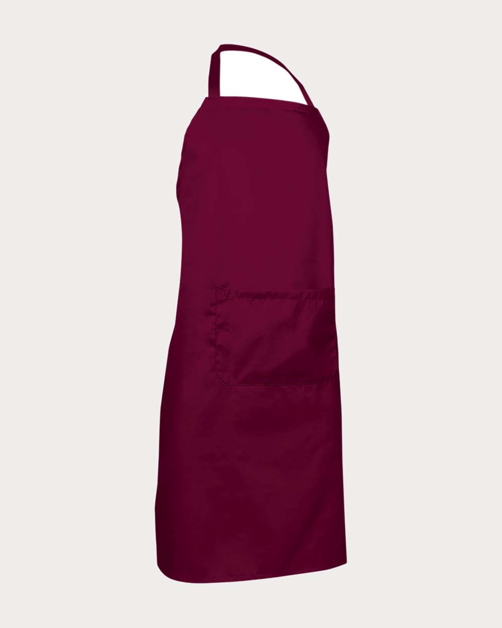 Tablier à bavette Trocadéro, coloris bordeaux acajou