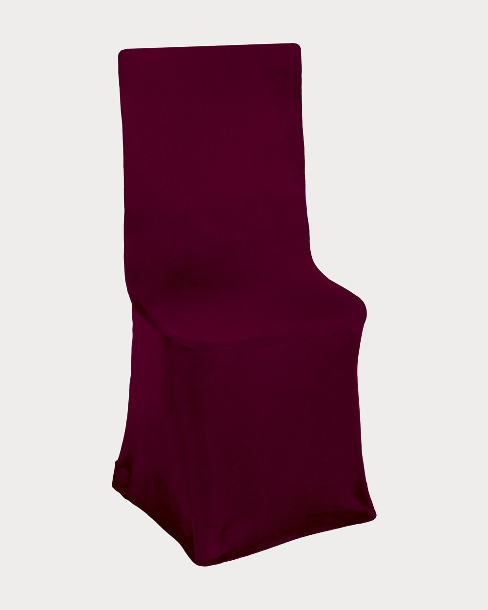 Housse de chaise Royale, coloris bordeaux acajou