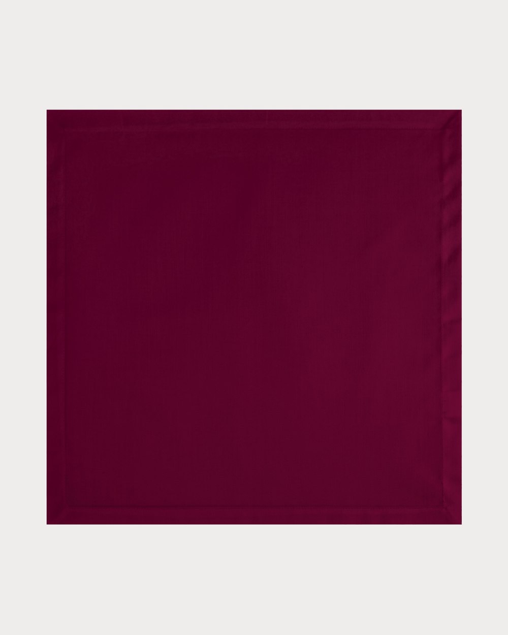 Serviette de table Étoile, coloris bordeaux acajou